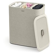 Joseph Joseph Laundry basket Tota Trio 50021, textile/plastic, 90 l, ecru - Laundry Basket
