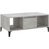 SHUMEE Konferenční stolek betonově šedý 90 × 50 × 36,5 cm kompozitní dřevo - Konferenční stolek