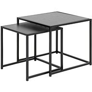 FERNITY Seaford černý konferenční stolek - Konferenční stolek