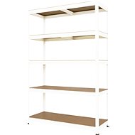 FUTUR PLUS 1800 x 1200 x 600mm, white - Shelving Unit