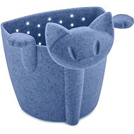 Koziol Sítko na čaj Miaou organická modrá - Tea Strainer
