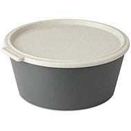 Koziol MOVE Bowl 2.2L with Lid, Dark Grey, Size 2 - Small Bowl