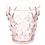 Koziol Sklenice 250 ml Crystal S transparentní růžový křemen - Glass