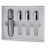 TRAVALO Refill Atomizer Classic Titanium Set 3 × 5 ml - Refillable Perfume Atomiser