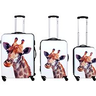  Set of suitcases Leonardo - Giraffes  - Kit