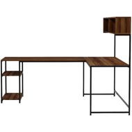 THE BEST FURNITURE Anderson, corner, walnut - Writing Desk