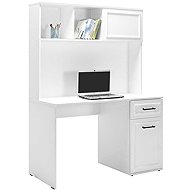 THE BEST FURNITURE Graven with extension, white - Writing Desk