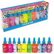 MITAMA Glitter 3D rainbow 10 pcs - Liquid paste