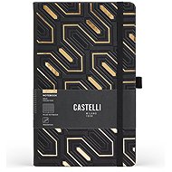 CASTELLI MILANO Gold Obelisk L lined - Journal