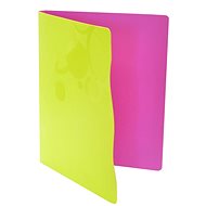CARTON P + P Duo Colori A4 / 2 green / pink - Arch Folder