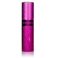 TWIST & SPRITZ 8ml Hot Pink Glitter - Refillable Perfume Atomiser
