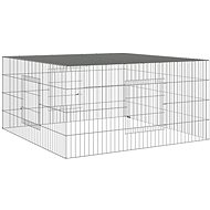SHUMEE Rabbit cage 110 x 110 x 55 cm galvanized iron - Rabbit Hutch