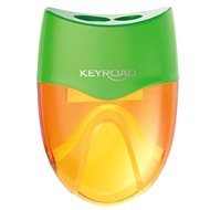 KEYROAD Mellow Duo with Container, Orange - Pencil Sharpener