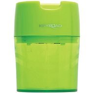 KEYROAD Robby Duo Spitzer mit Auffangbehälter - grün - Anspitzer