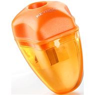 KEYROAD Star Spitzer mit Auffangbehälter - orange - Anspitzer