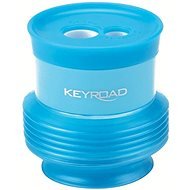KEYROAD Stretch with Container, Blue - Pencil Sharpener