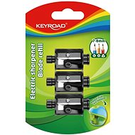 KEYROAD Spare - Pack of 3 - Pencil Sharpener