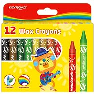 KEYROAD 11mm 12 colours - Wax Crayons