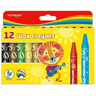 KEYROAD 14mm 12 colours - Wax Crayons