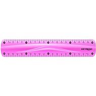 KEYROAD 20cm Flexible, Pink - Ruler