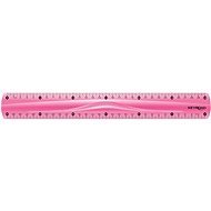 KEYROAD 30cm Flexible, Pink - Ruler