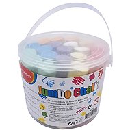 KEYROAD chodníkové barevné v kyblíku, 20 ks - Chalk