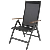 DOPPLER Garden armchair EXPERT WOOD Plus, reclining, aluminium - Garden Armchair