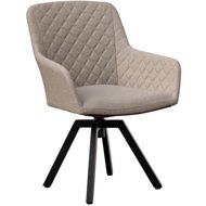 DOPPLER PARIS LIKA-TEX® garden armchair, swivel, mocca - Garden Armchair