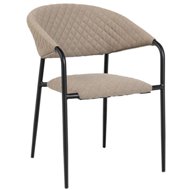 DOPPLER Melia LIKA-TEX® garden armchair, mocca - Garden Armchair