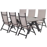 DOPPLER Sofa set NOVA AVANTAGE, 6+1, aluminium - Garden Furniture