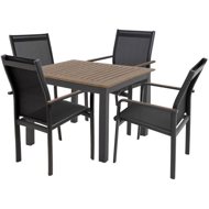 DOPPLER Sofa set EXPERTWOOD Plus, 4+1, aluminium, anthracite - Garden Furniture