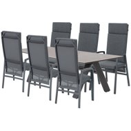 DOPPLER Garden set NOVA ARCTIC, luxury, 6+1 - Garden Furniture