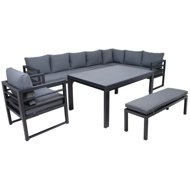 DOPPLER Luxury garden set, SAN REMO LIKA-TEX® - Garden Furniture