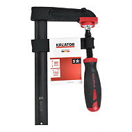 KREATOR Carpenter's clamp 80 × 150 mm High Quality KRTH40201 - Woodworking Clamp