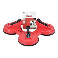 KREATOR Three-point suction cup for glass 3 × 115mm KRTH50403 - Glass Suction Cups