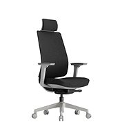 KREDE K50 White with headrest black - Office Chair