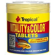 Tropical Vitality & Color tablets 50 ml 36 g 80pcs - Aquarium Fish Food