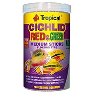 Tropical Cichlid Red & Green Sticks M 1000 ml 360 g - Aquarium Fish Food