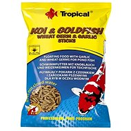 Tropical Koi & Goldfish Wheat Germ & Garlic Sticks 1 l 90 g - Pond Fish Food