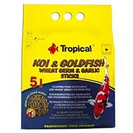 Tropical Koi & Goldfish Wheat Germ & Garlic Sticks 5 l 400 g - Krmivo pre jazierkové ryby