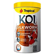 Tropical Koi Silkworm dried Silkworm Pupae 1000 ml 330 g - Pond Fish Food