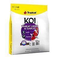 Tropical Koi Wheat Germ & Garlic Pellet M 5 l 1,5 kg - Krmivo pre jazierkové ryby