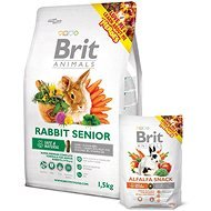 Brit Animals Rabbit Senior Complete 1,5 kg + Brit Animals Alfa alpha snack 100 g - Rabbit Food