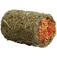 Karlie hay tunnel stuffed with carrots for rodents 125 g - Rodent Food