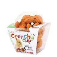 Zolux Delicacy CRUNCHYCUP Carrot/Flax 200g - Treats for Rodents