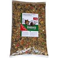Dibaq Kompletná kŕmna zmes pre malých hlodavcov 1 kg - Krmivo pre hlodavce
