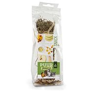 Witte Molen Puur Hay Roll with Dried Apples and Mango 70g - Rodent Food