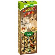 Nestor Stick 2-in-1 for Rodents and Rabbits Biscuit Nuts 115g 2 pcs - Treats for Rodents