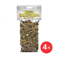 Limara Herbs Herbal mixture from meadows and pastures 4 × 50 g - Dietary Supplement for Rodents