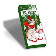 Akinu Vánoční balíček ZVONKY pro hlodavce 120 g - Treats for Rodents
